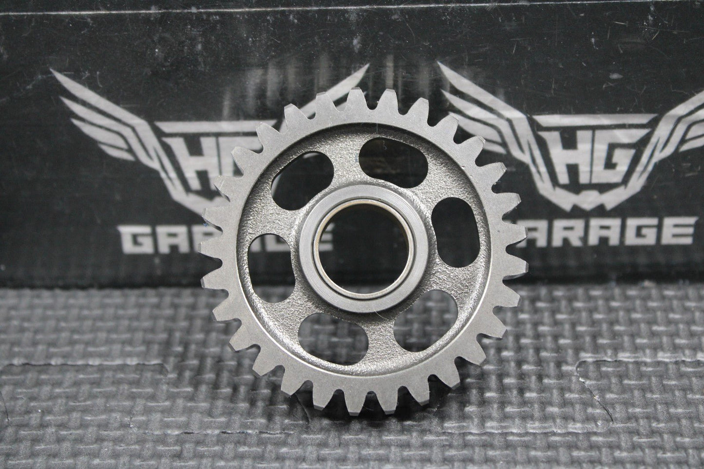 2000 HONDA CR125R OEM KICKSTART KICK START SHAFT W IDLER GEAR BOLT 28210 - KS6 - 700 - hggarage