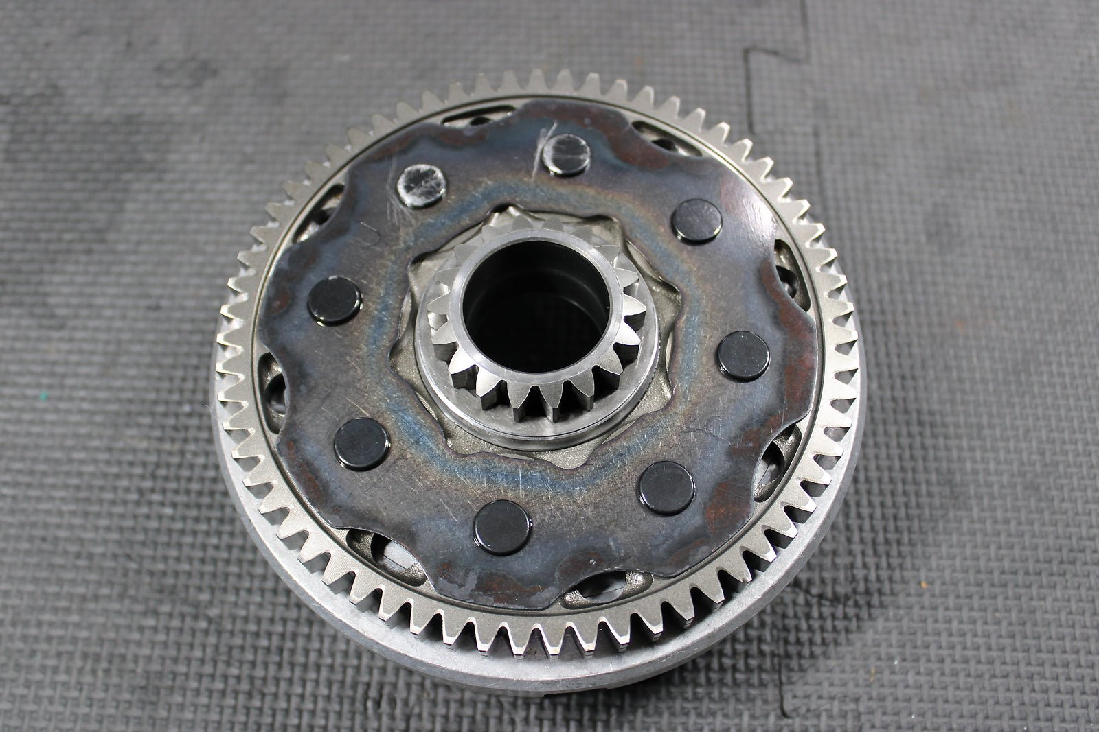 2002 HONDA CRF450R OEM COMPLETE CLUTCH W PLATES BASKET HUB 22100 - MEB - 305 - hggarage