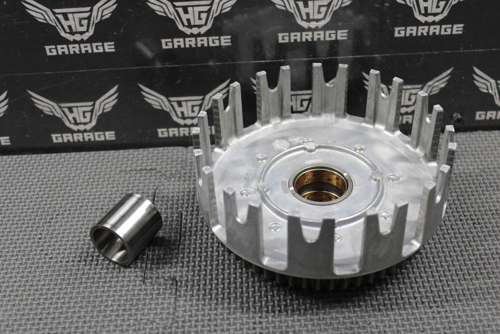 2022 YAMAHA 21 - 22 WR250F YZ250F FX OEM CLUTCH BASKET ONE WAY STARTER GEAR NICE! - hggarage