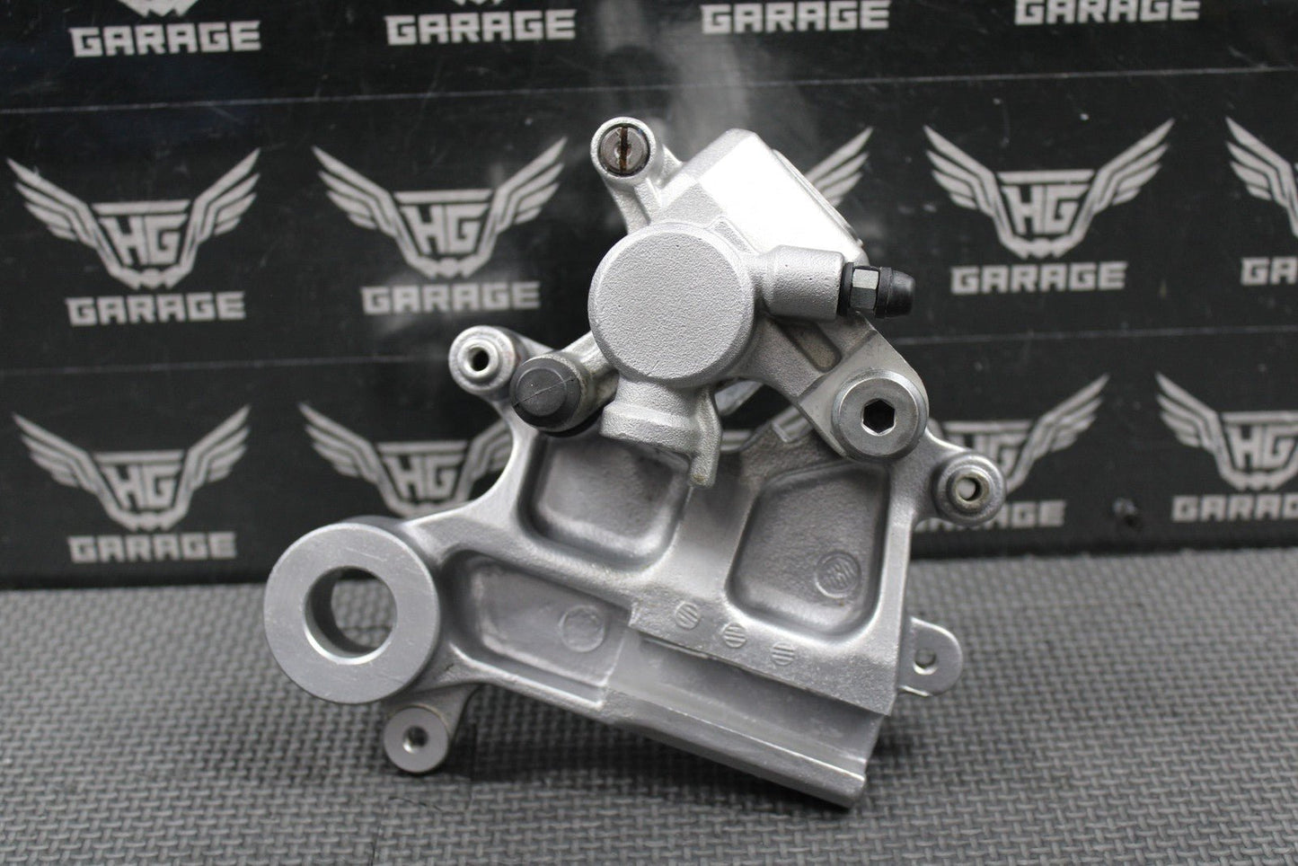 2003 KAWASAKI KLX400SR OEM NISSIN REAR BACK BRAKE CALIPER & BRACKET 43041 - S013 - hggarage