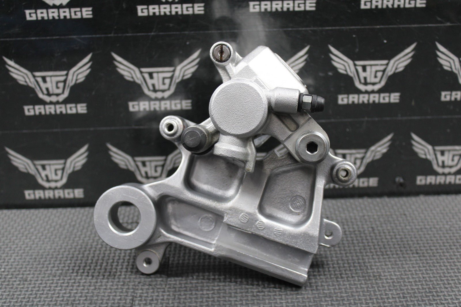 2003 KAWASAKI KLX400SR OEM NISSIN REAR BACK BRAKE CALIPER & BRACKET 43041 - S013 - hggarage