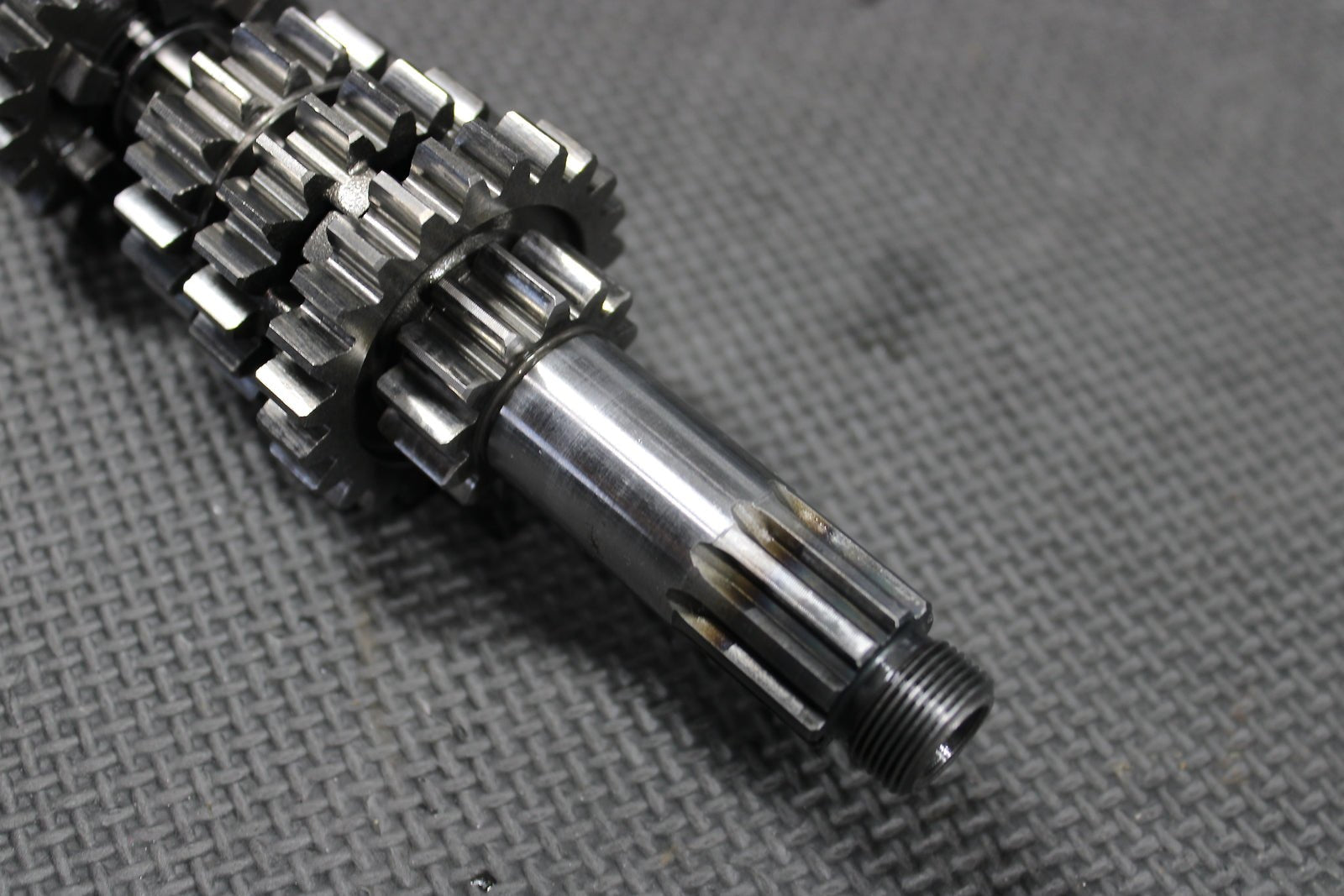 2005 Kawasaki KX100 Kawasaki OEM Engine Transmission Assembly Gears Shift Forks - hggarage