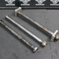 2008 KAWASAKI KX100 OEM FRONT REAR AXLE BACK WHEEL RIM SWINGARM PIVOT BOLT AXLES