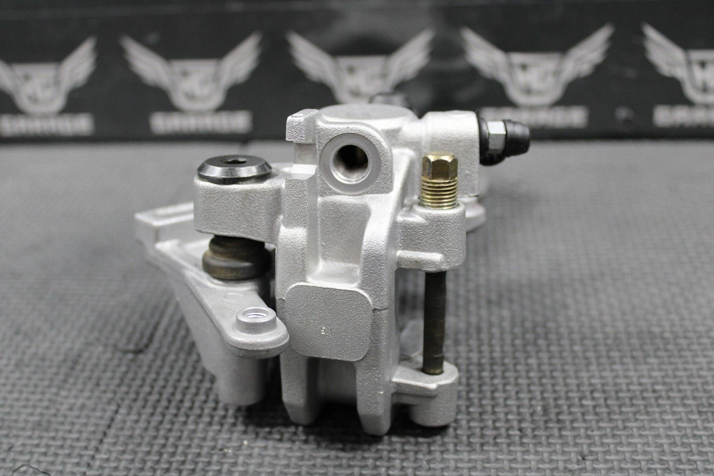2013 HONDA CRF250R OEM NISSIN REAR BACK BRAKE CALIPER & BRACKET 43150 - KRN - 711 - hggarage