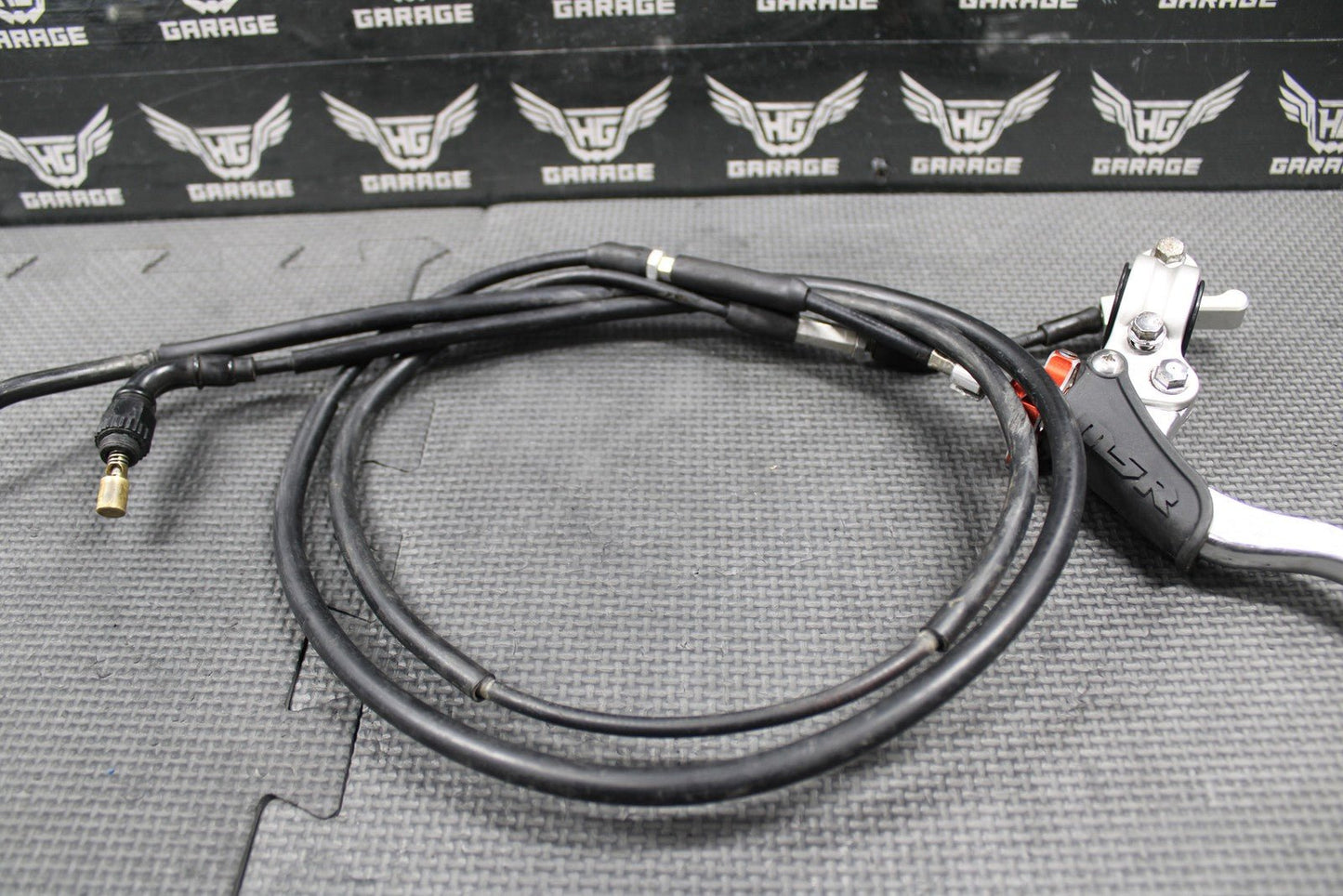 2008 2009 HONDA CRF250R MSR CLUTCH PERCH MOUNT WITH LEVER & HOT START CABLE - hggarage