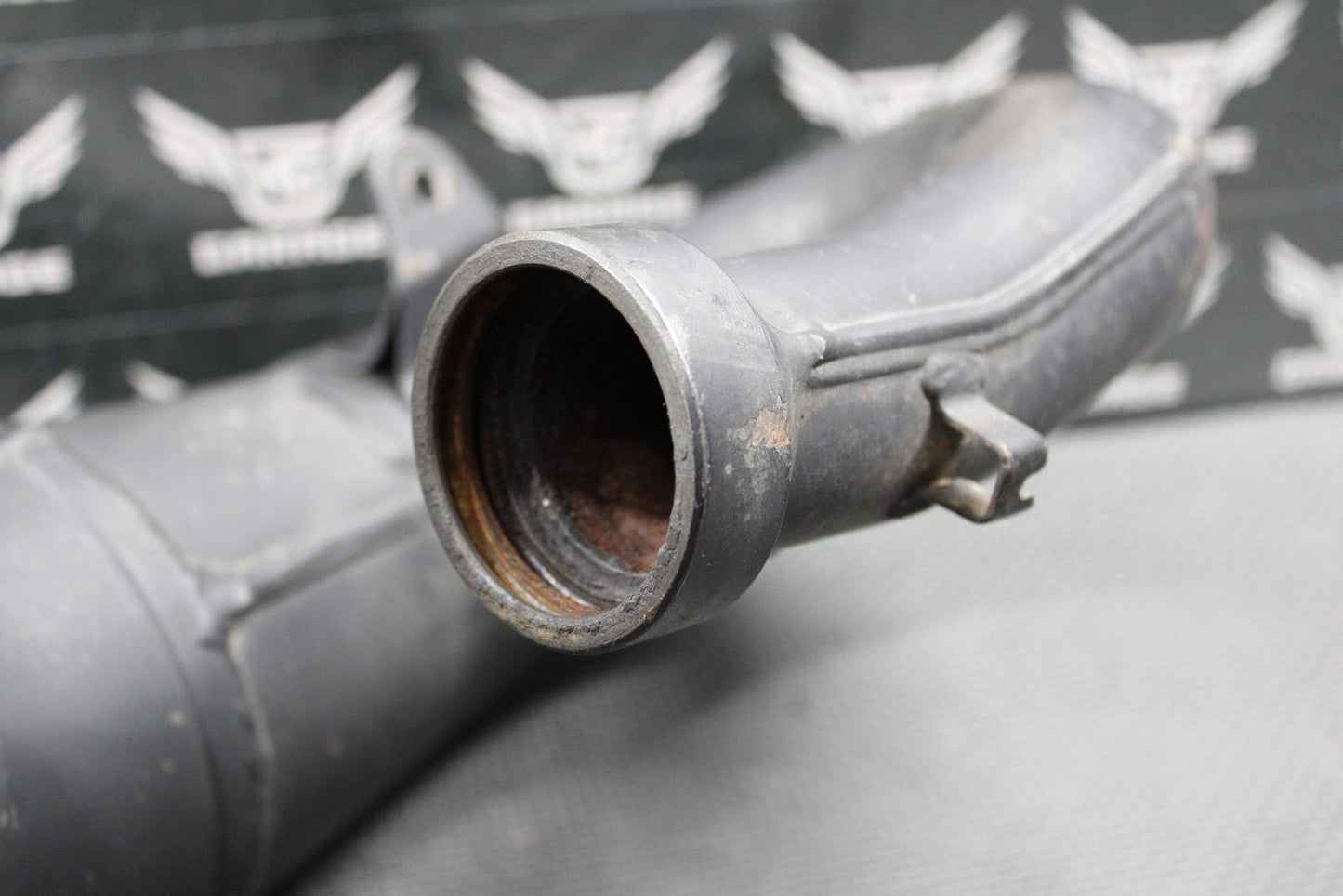 2003 KAWASAKI KX125 OEM EXHAUST PIPE EXPANSION CHAMBER HEADER 18120 - 0001 - hggarage