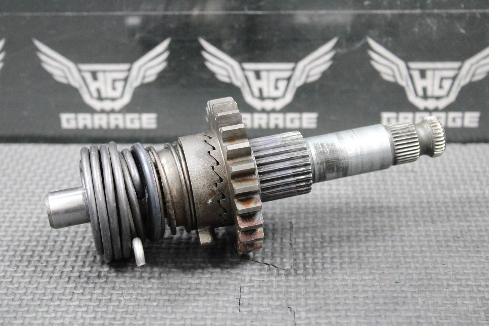 1989 HONDA 87 - 95 XR250R OEM KICKSTART KICK START SHAFT GEAR RATCHET 28250 - KK0 - 01 - hggarage