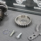 2004 KAWASAKI KX65 00 - 22 OEM KICKSTART KICK START SHAFT W IDLER GEAR ASSEMBLY - hggarage