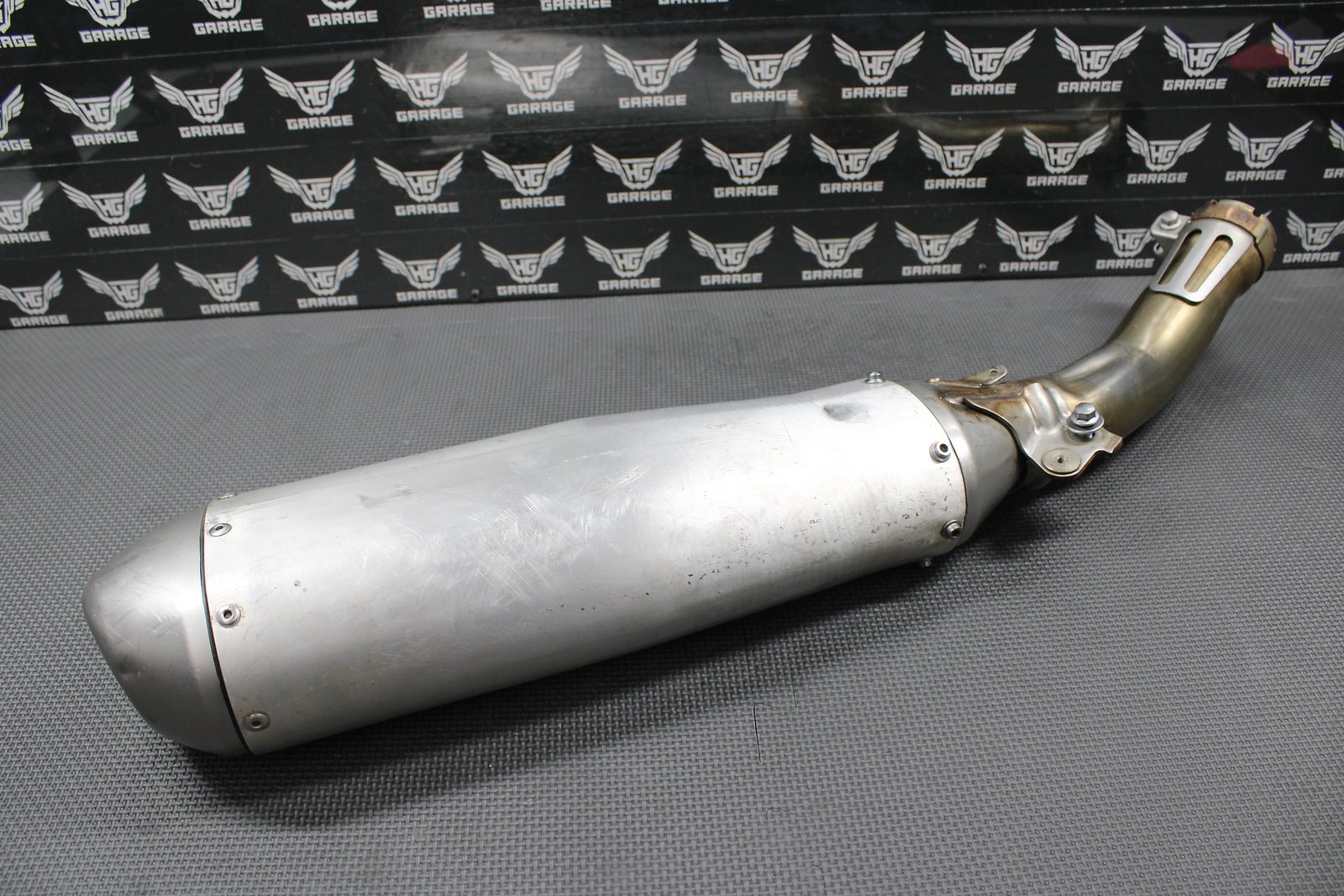 2019 17 - 19 YAMAHA YZ250FX OEM MUFFLER EXHAUST SILENCER SLIP ON PIPE 1SM - 14750 - A0 - hggarage
