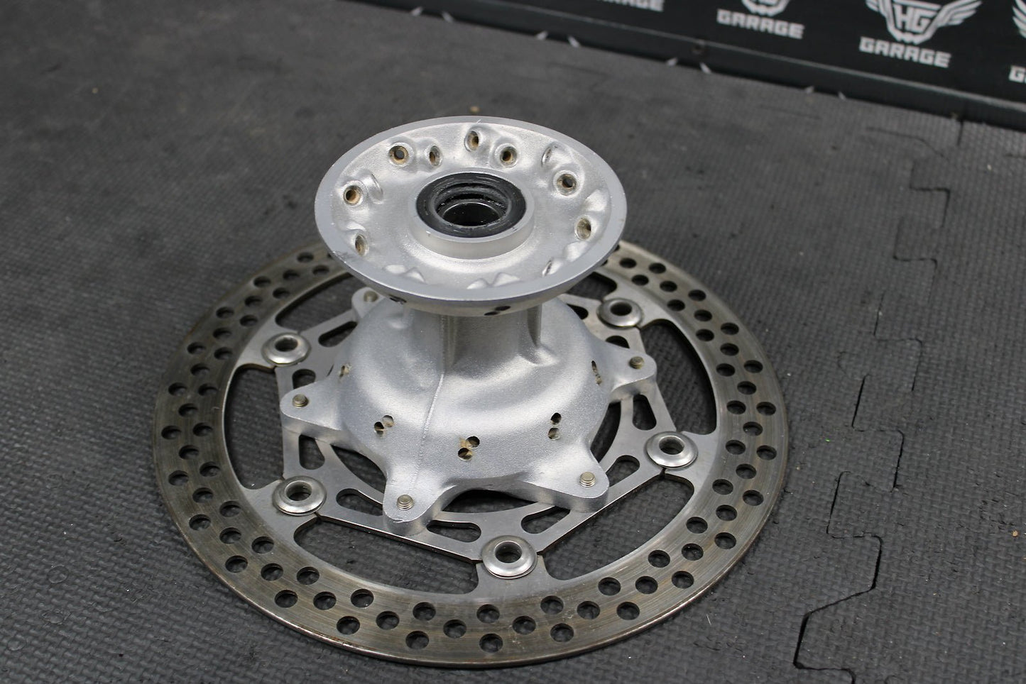 2001 YAMAHA YZ426F OEM FRONT WHEEL RIM HUB ROTOR 4SS - 25111 - 01 - 00 - hggarage