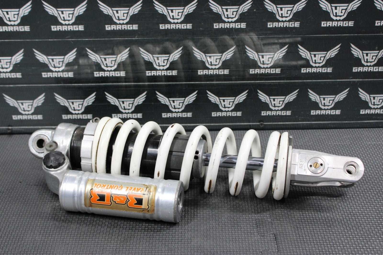 2001 KTM 400 EXC OEM MONOSHOCK PDS REAR BACK SHOCK ABSORBER SUSPENSION 1218V732 - hggarage