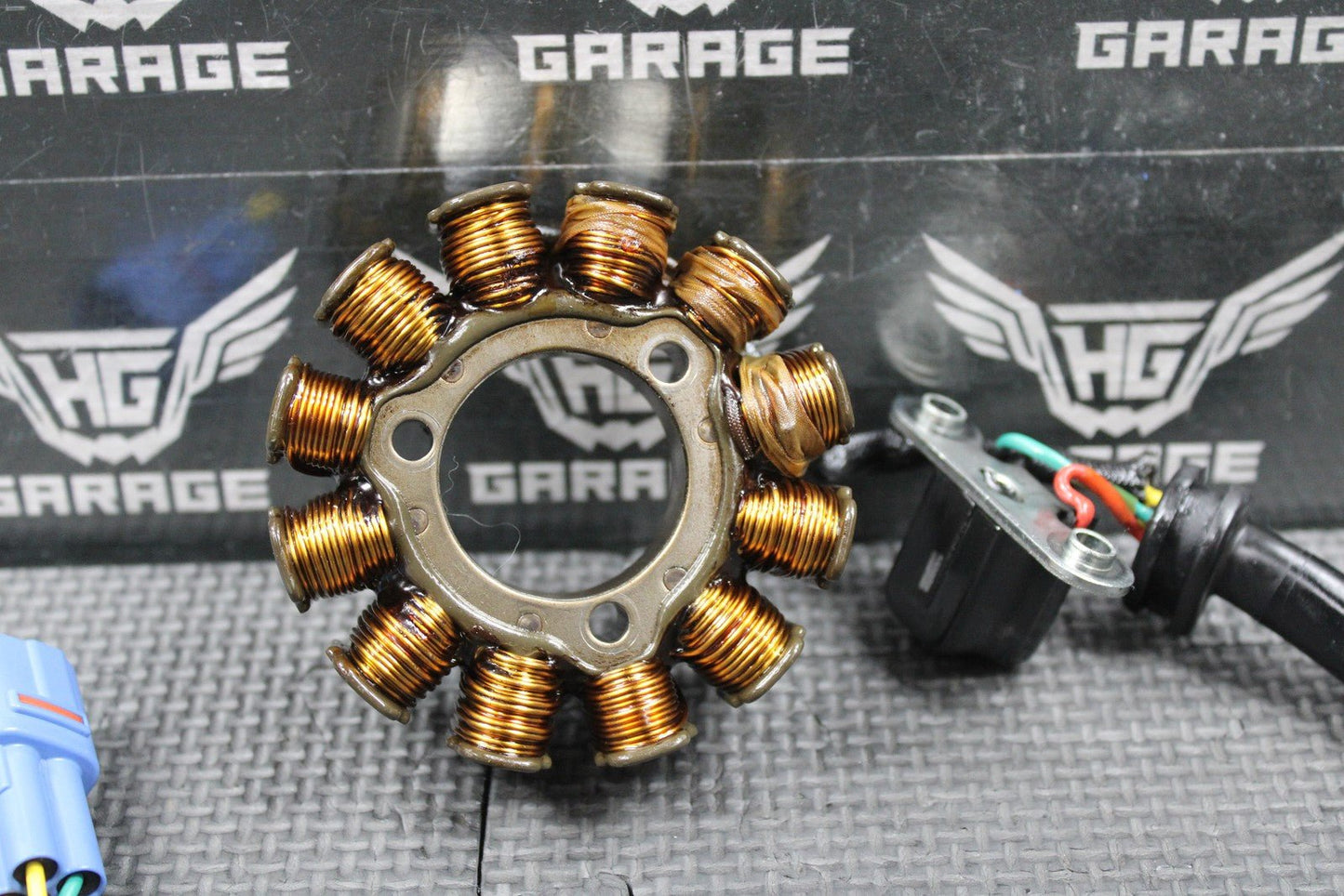 2019 SUZUKI 19 - 25 RMZ250 OEM STATOR MAGNETO GENERATOR ASSY 32101 - 46K01 NICE! - hggarage