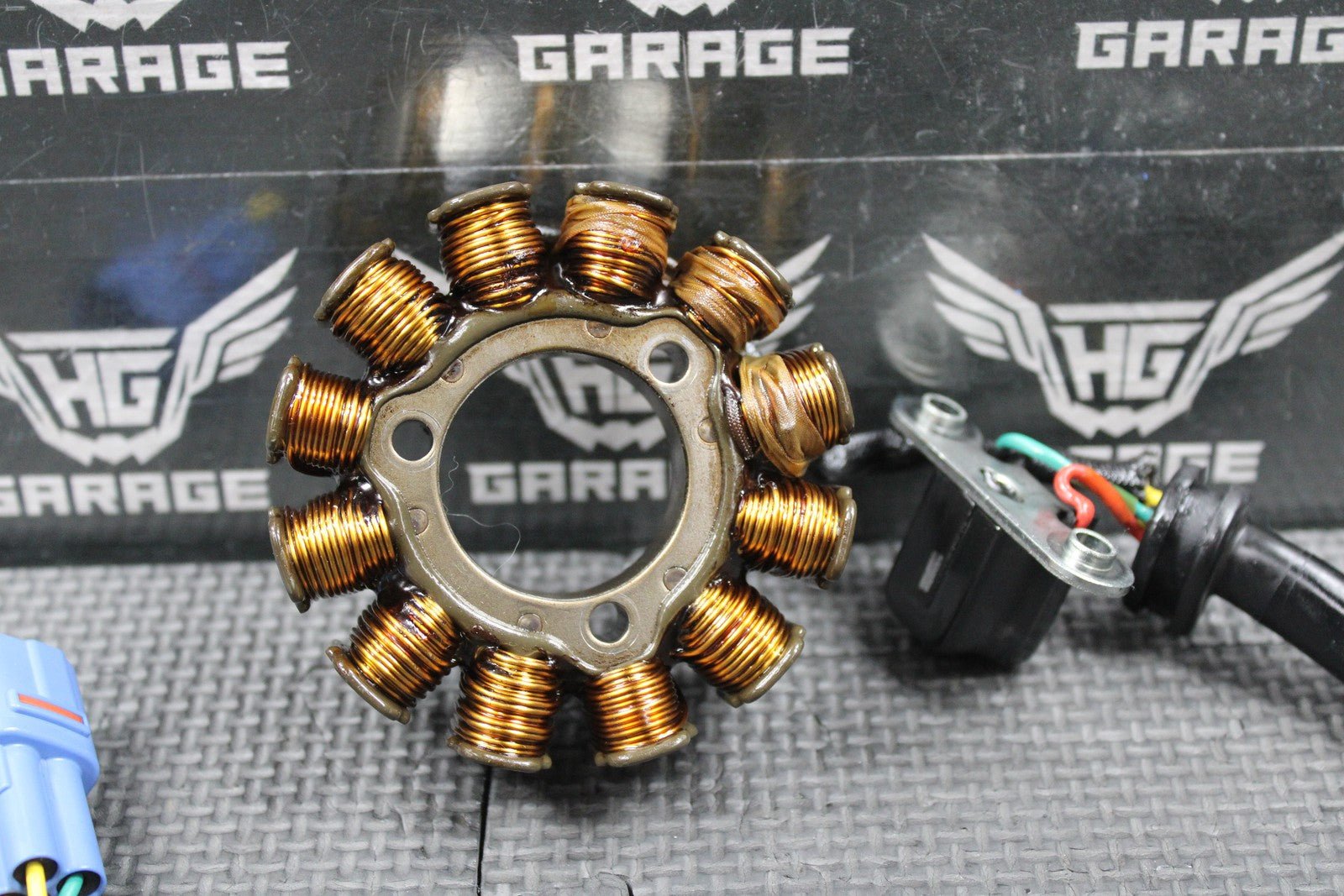 2019 SUZUKI 19 - 25 RMZ250 OEM STATOR MAGNETO GENERATOR ASSY 32101 - 46K01 NICE! - hggarage