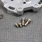 1999 SUZUKI RM250 OEM STATOR MAGNETO MOUNTING BRACKET PLATE BOLTS 32101 - 37E30 - hggarage
