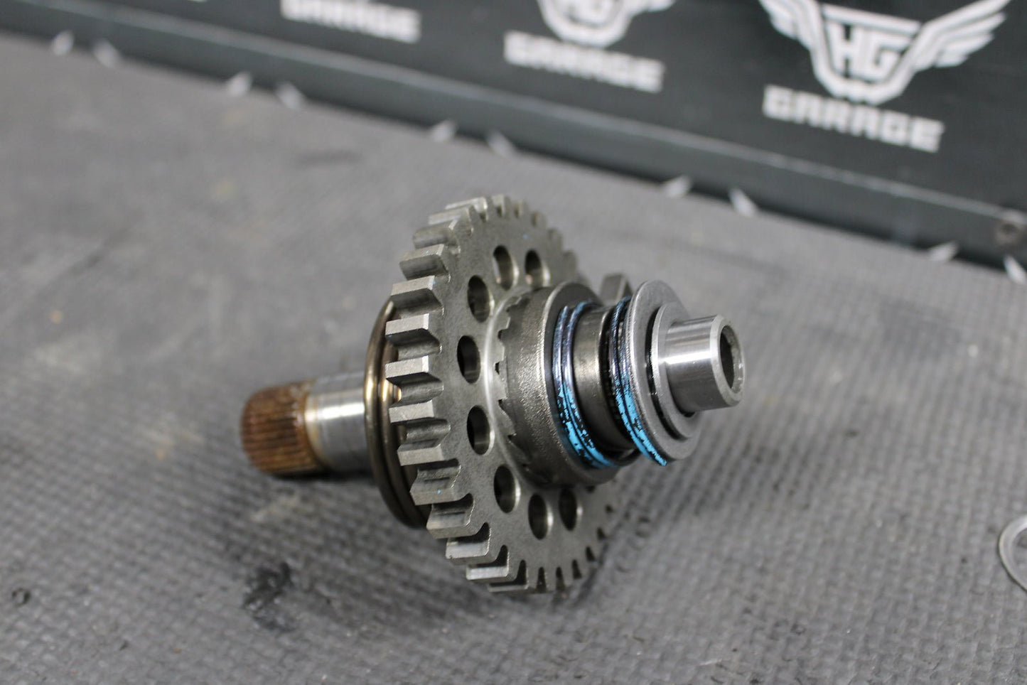 2007 YAMAHA WR450F YZ450F YZ450FX OEM KICKSTART KICK START SHAFT W IDLER GEAR - hggarage