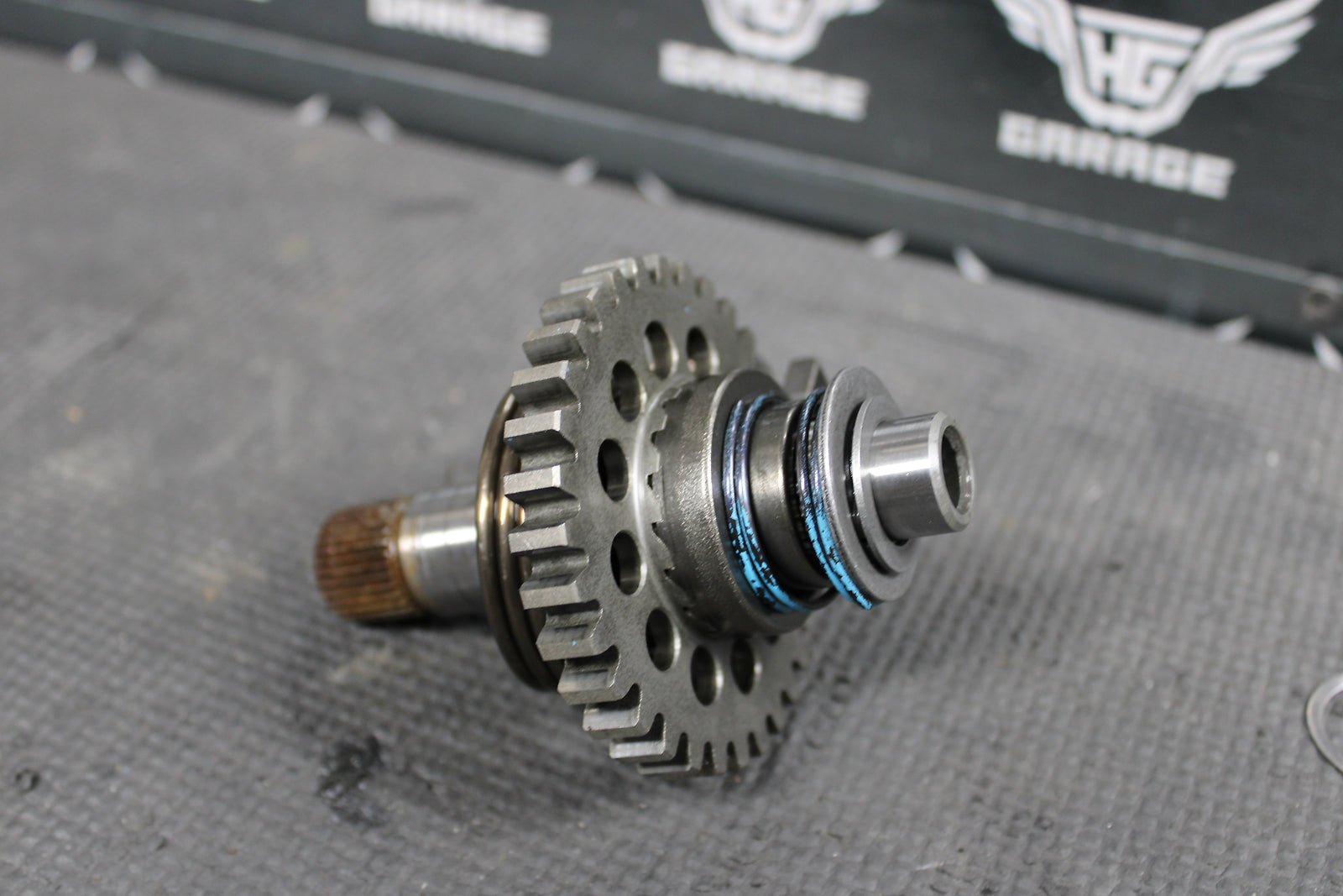 2007 YAMAHA WR450F YZ450F YZ450FX OEM KICKSTART KICK START SHAFT W IDLER GEAR - hggarage