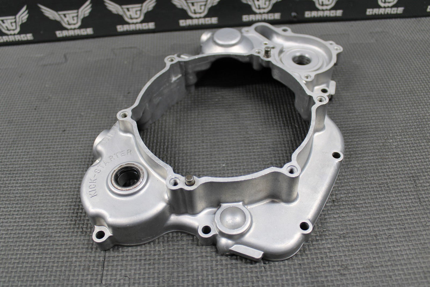 1991 KAWASAKI KX125 OEM RIGHT SIDE CRANKCASE INNER CLUTCH COVER 14032 - 1295 NICE - hggarage
