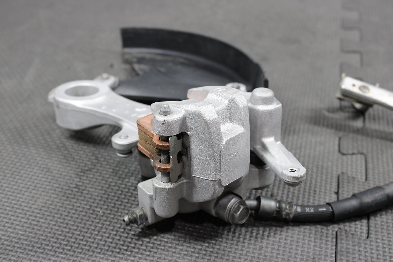 2009 Kawasaki KX250F OEM Nissin Rear Back Brake Caliper Master Cylinder Lever - hggarage