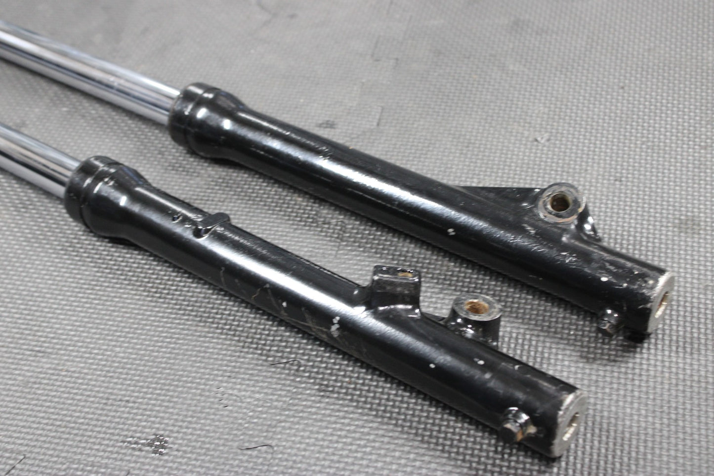 1997 YAMAHA RT100 OEM RIGHT LEFT FRONT SUSPENSION FORKS SHOCKS - hggarage