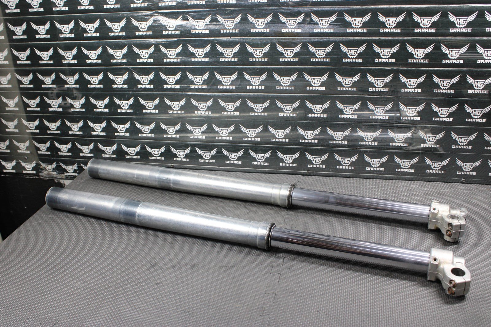 2000 KTM 250 EXC OEM RIGHT LEFT FRONT SUSPENSION FORKS SHOCKS 0518U787LS - hggarage