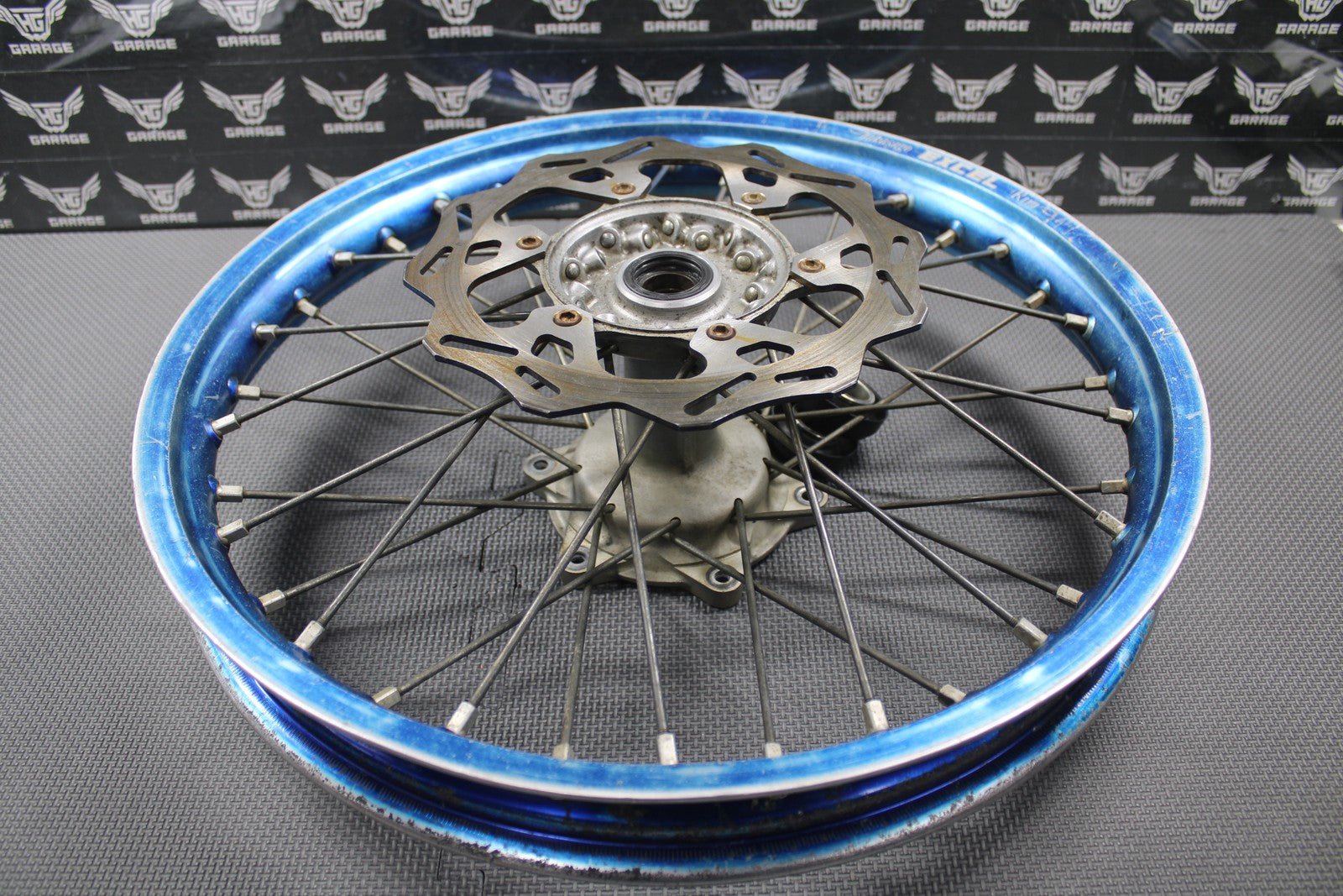 2020 2021 YAMAHA YZ250F OEM BLUE EXCEL REAR BACK WHEEL RIM HUB 19" X 1.85" - hggarage