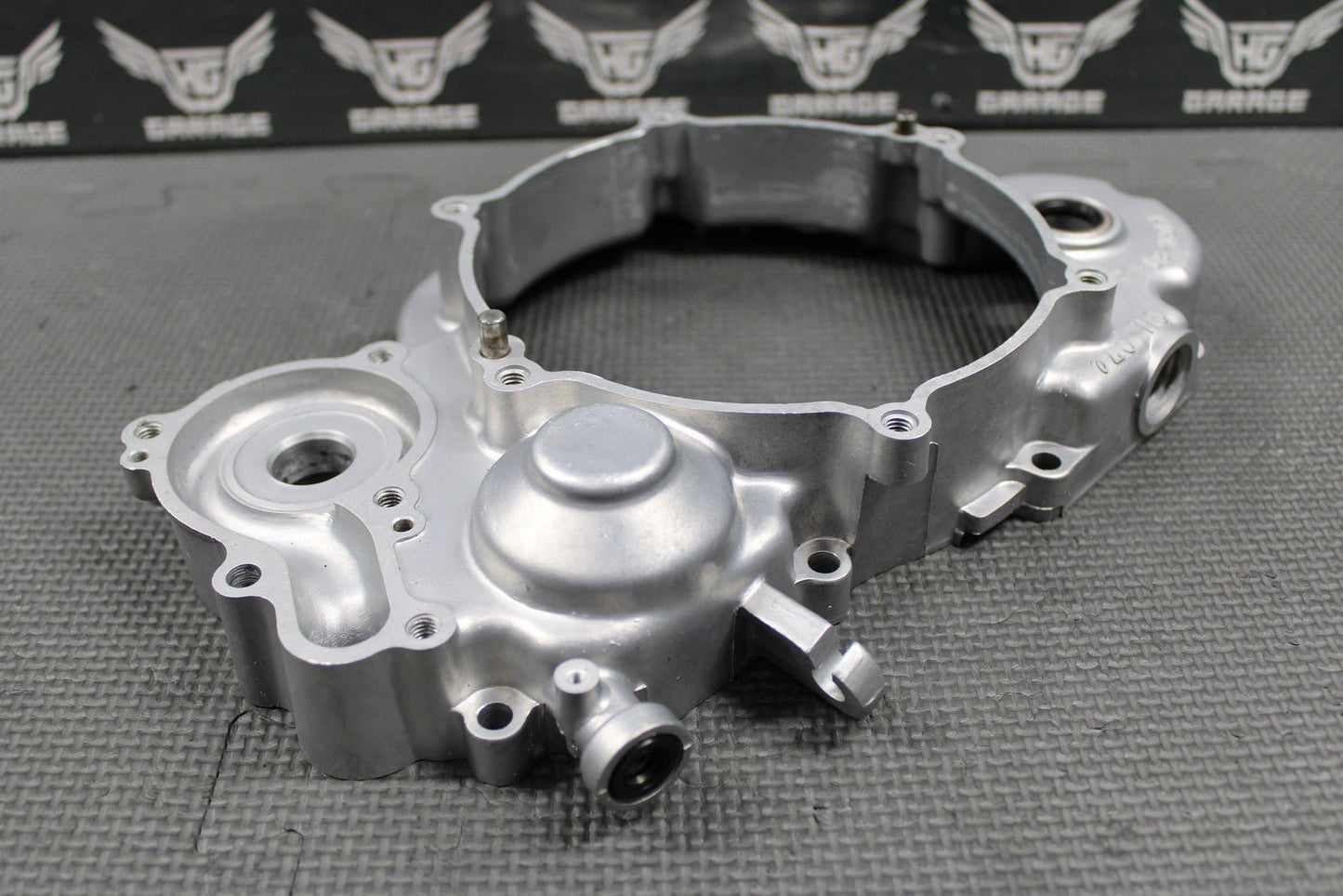1991 KAWASAKI KX125 OEM RIGHT SIDE CRANKCASE INNER CLUTCH COVER 14032 - 1295 NICE - hggarage