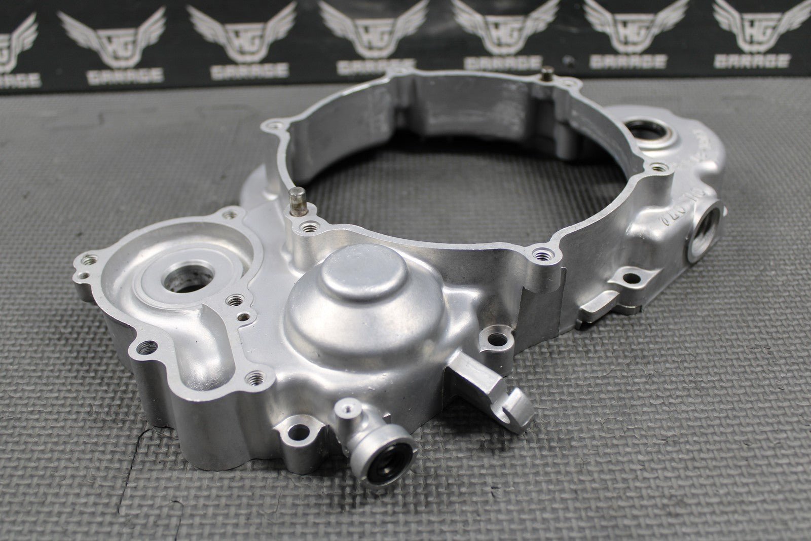 1991 KAWASAKI KX125 OEM RIGHT SIDE CRANKCASE INNER CLUTCH COVER 14032 - 1295 NICE - hggarage