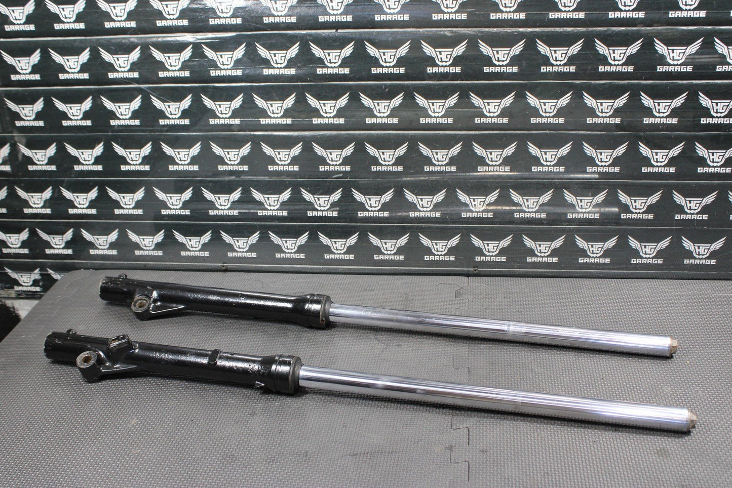 1997 YAMAHA RT100 OEM RIGHT LEFT FRONT SUSPENSION FORKS SHOCKS - hggarage