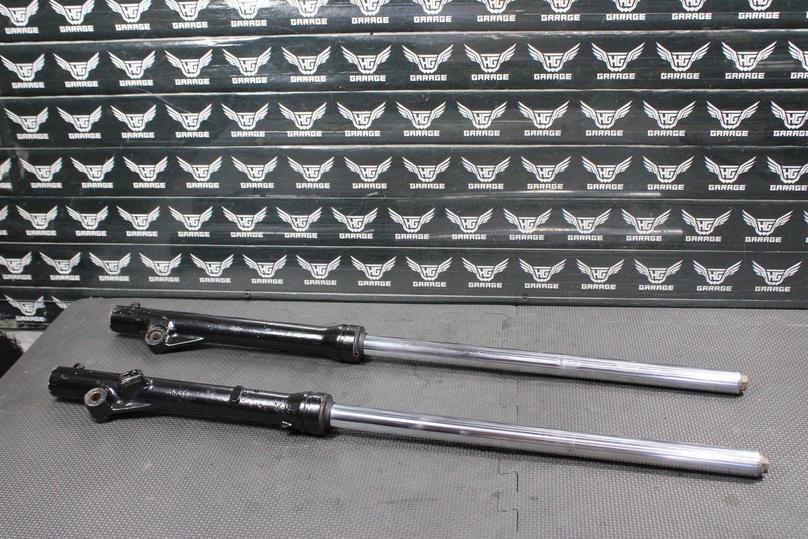 1997 YAMAHA RT100 OEM RIGHT LEFT FRONT SUSPENSION FORKS SHOCKS - hggarage