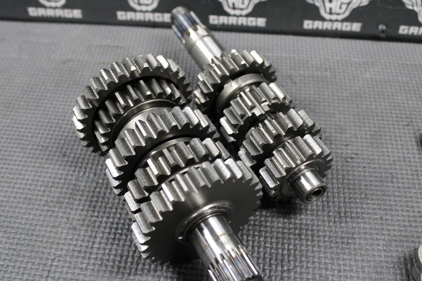 2014 14 - 16 KAWASAKI KX250F OEM TRANSMISSION TRANNY TRANS GEARBOX GEARS NICE! - hggarage