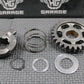 1995 SUZUKI 89 - 98 RMX250 OEM KICKSTART KICK START SHAFT W IDLER GEAR 26260 - 05D00 - hggarage