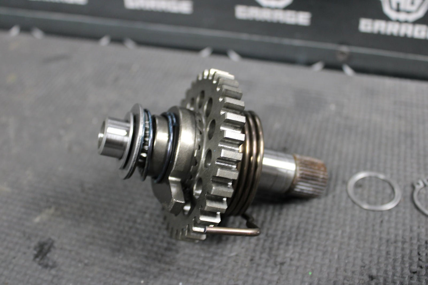 2007 YAMAHA WR450F YZ450F YZ450FX OEM KICKSTART KICK START SHAFT W IDLER GEAR - hggarage