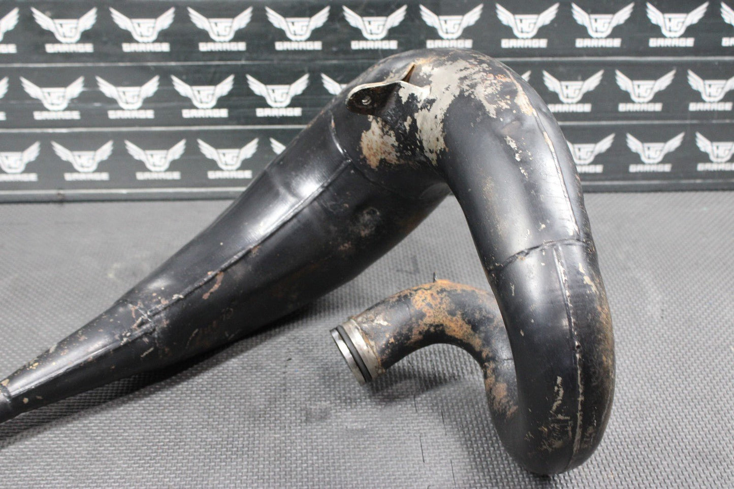 1996 SUZUKI RM250 FMF GOLD SERIES FATTY EXHAUST PIPE CHAMBER HEADER 14310 - 37E00 - hggarage