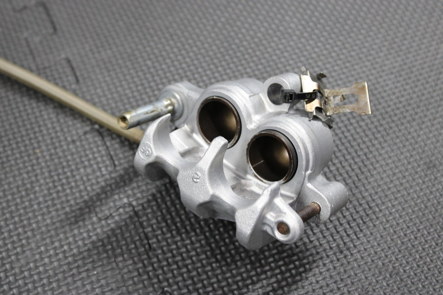 2007 HONDA 07 - 09 CRF450R NISSIN FRONT BRAKE CALIPER MASTER CYLINDER W BRAKE HOSE - hggarage