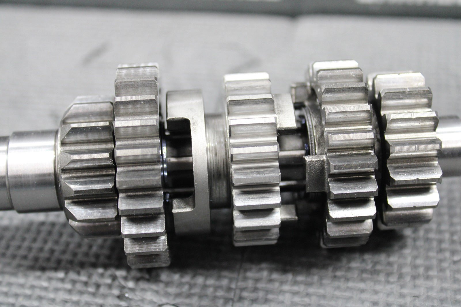 2008 HONDA CRF250R OEM TRANSMISSION TRANNY GEARBOX GEARS SHIFT FORKS NICE! - hggarage