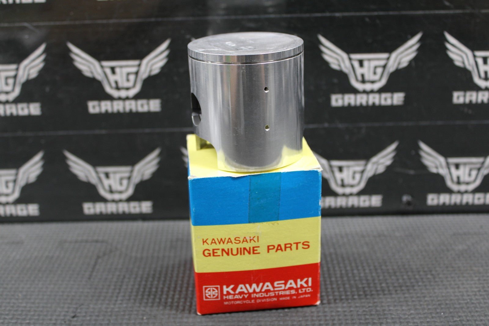 NEW NOS 1990 KAWASAKI KX125 GENUINE OEM "B" PISTON 13001 - 1314 - hggarage