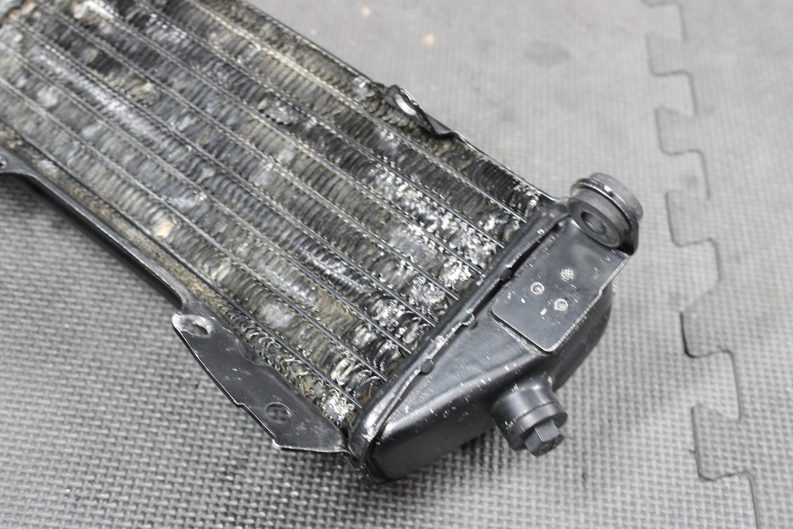 1992 Kawasaki KX250 OEM Engine Motor Cooling Cooler Radiator Left Right - hggarage