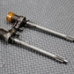 1988 HONDA CR250R OEM EXHAUST POWER VALVE POWERVALVE ARM SHAFT TOP END SET NICE! - hggarage