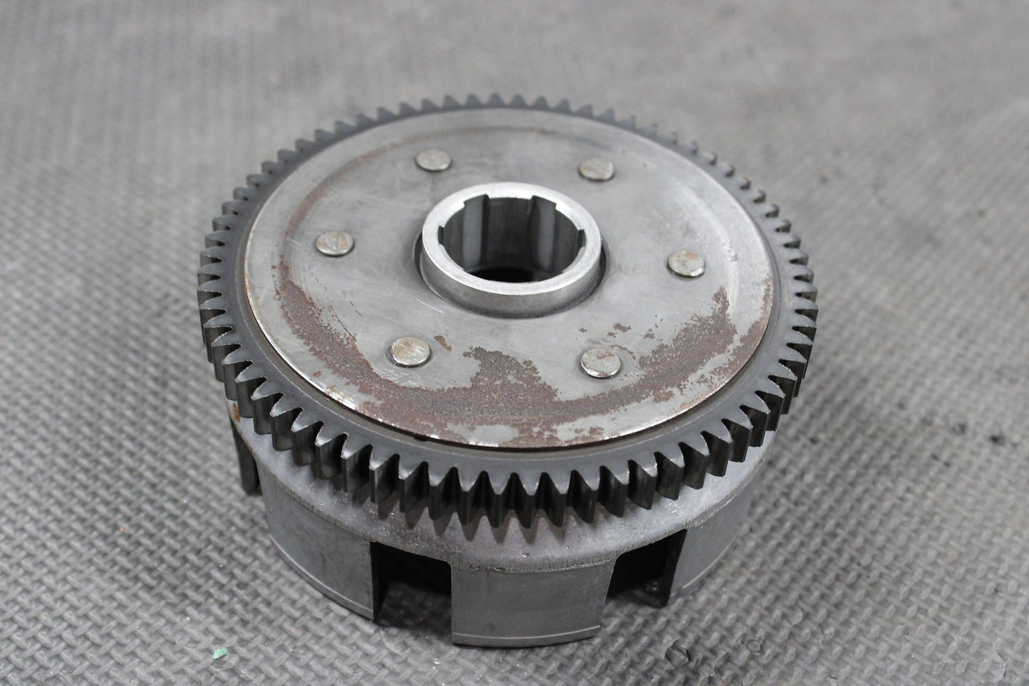 2002 Honda XR200R OEM Complete Clutch W Plates Basket Hub 22100 - 437 - 020 22121 - Kc - hggarage
