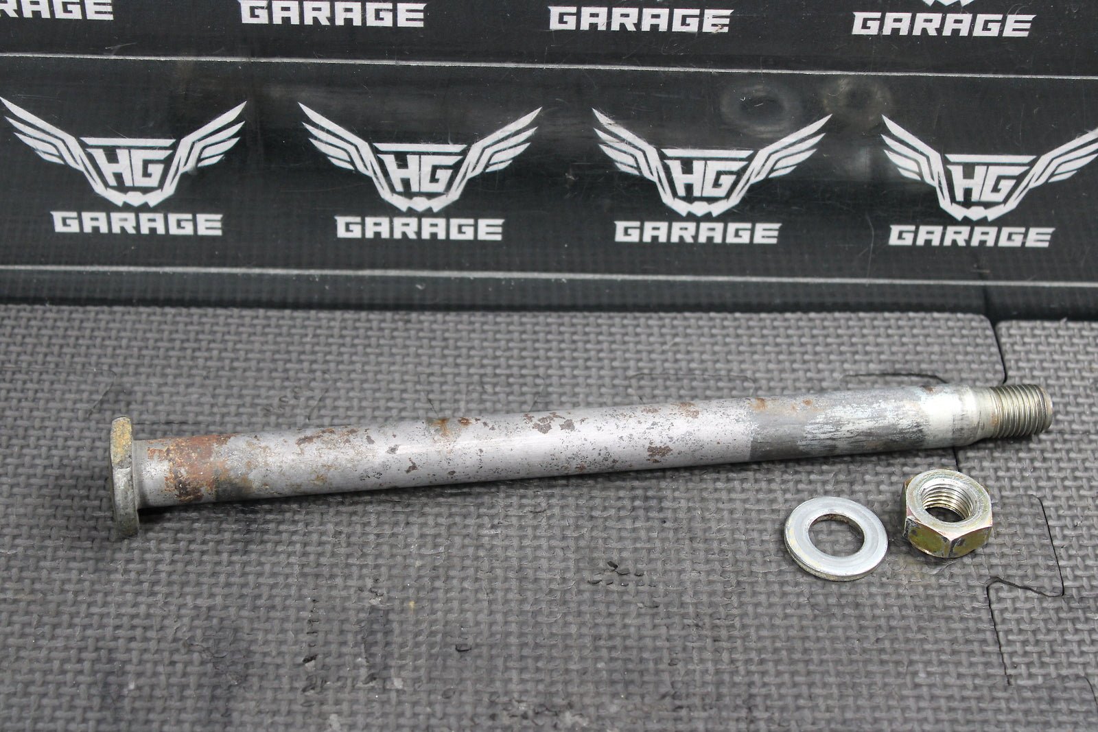 2003 Honda CRF450R OEM Rear Back Swingarm Bolt Suspension Pivot Axle 52101 - KZ4 - J - hggarage