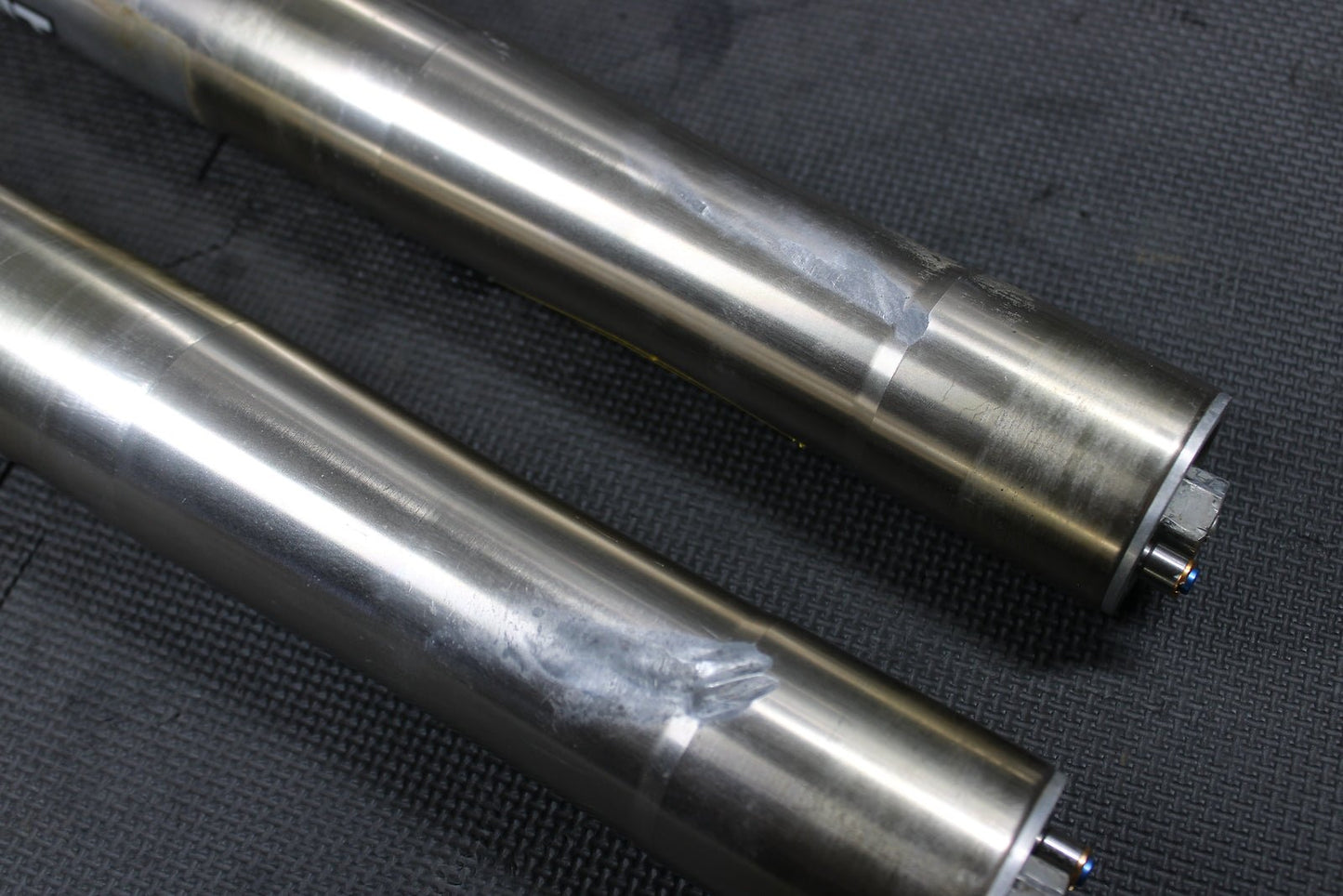 2003 KAWASAKI KX125 OEM RIGHT LEFT FRONT SUSPENSION FORKS SHOCKS 44075 - 1177 - JS - hggarage