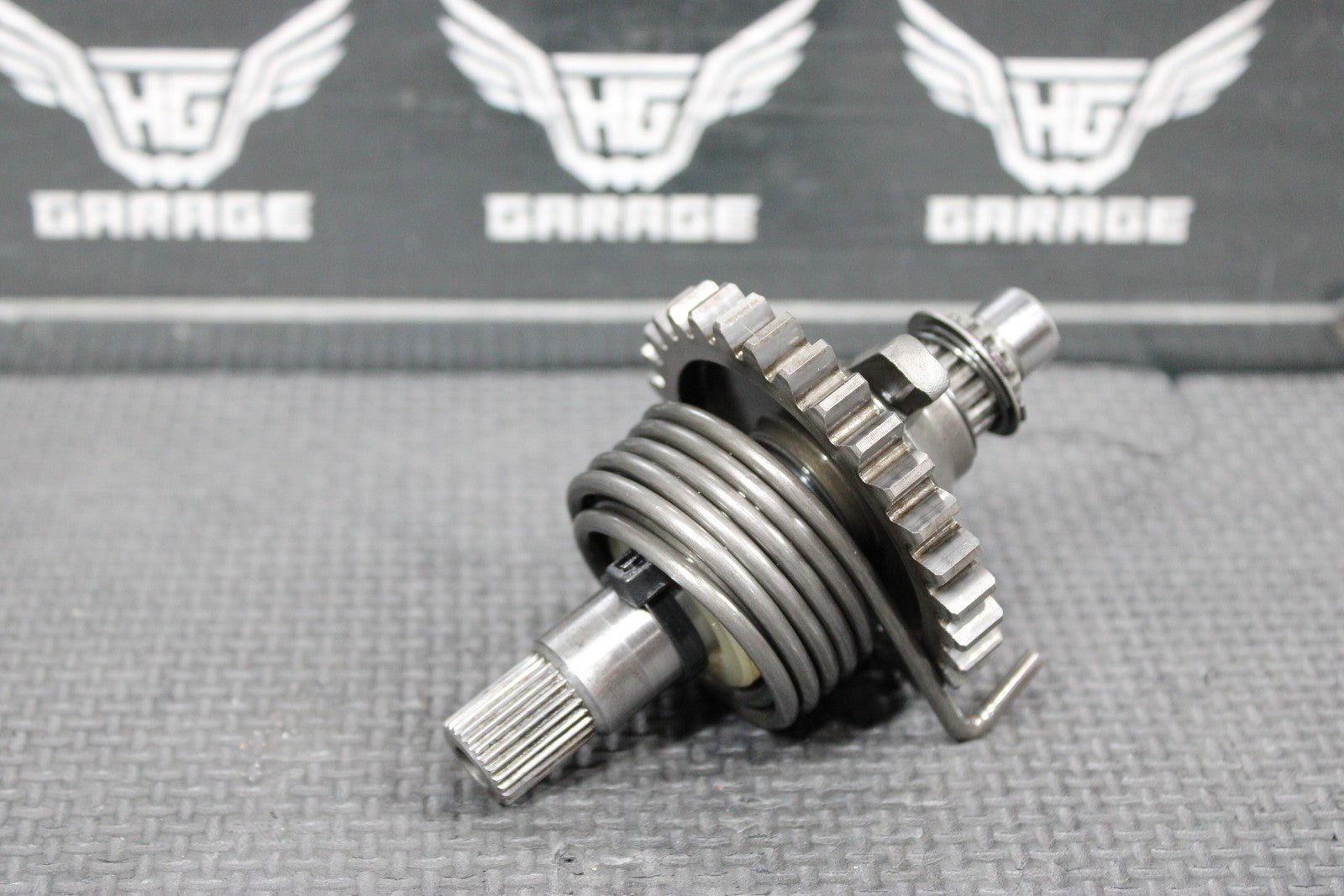 1996 KAWASAKI KX125 94 - 98 OEM KICKSTART KICK START SHAFT W IDLER GEAR 13066 - 110 - hggarage