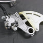 2006 HONDA CRF450X OEM NISSIN REAR BACK BRAKE CALIPER MASTER CYLINDER LEVER - hggarage