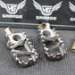 1996 KAWASAKI KX125 OEM FOOT PEGS PEDALS FRAME STAND PEDAL FOOTREST 34028 - 1332 - C - hggarage