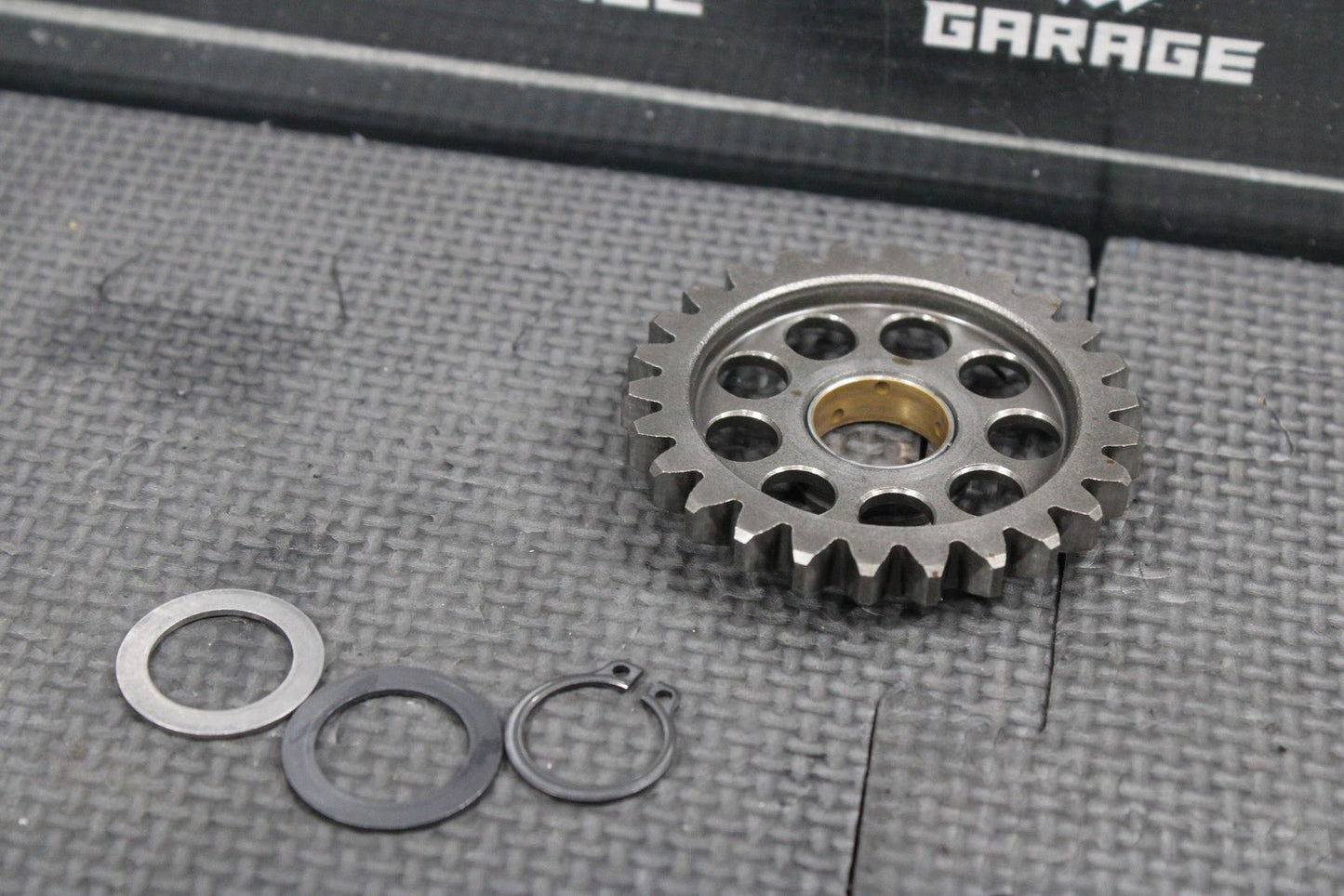 2006 YAMAHA WR250F YZ250F OEM KICKSTART KICK START SHAFT W IDLER GEAR MECHANISM - hggarage