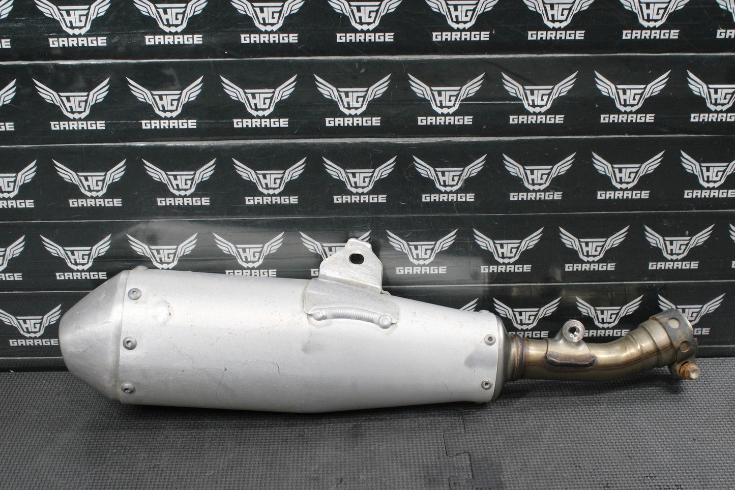 2019 HONDA CRF450R CRF450RX OEM RIGHT SIDE MUFFLER EXHAUST SILENCER SLIP ON PIPE - hggarage