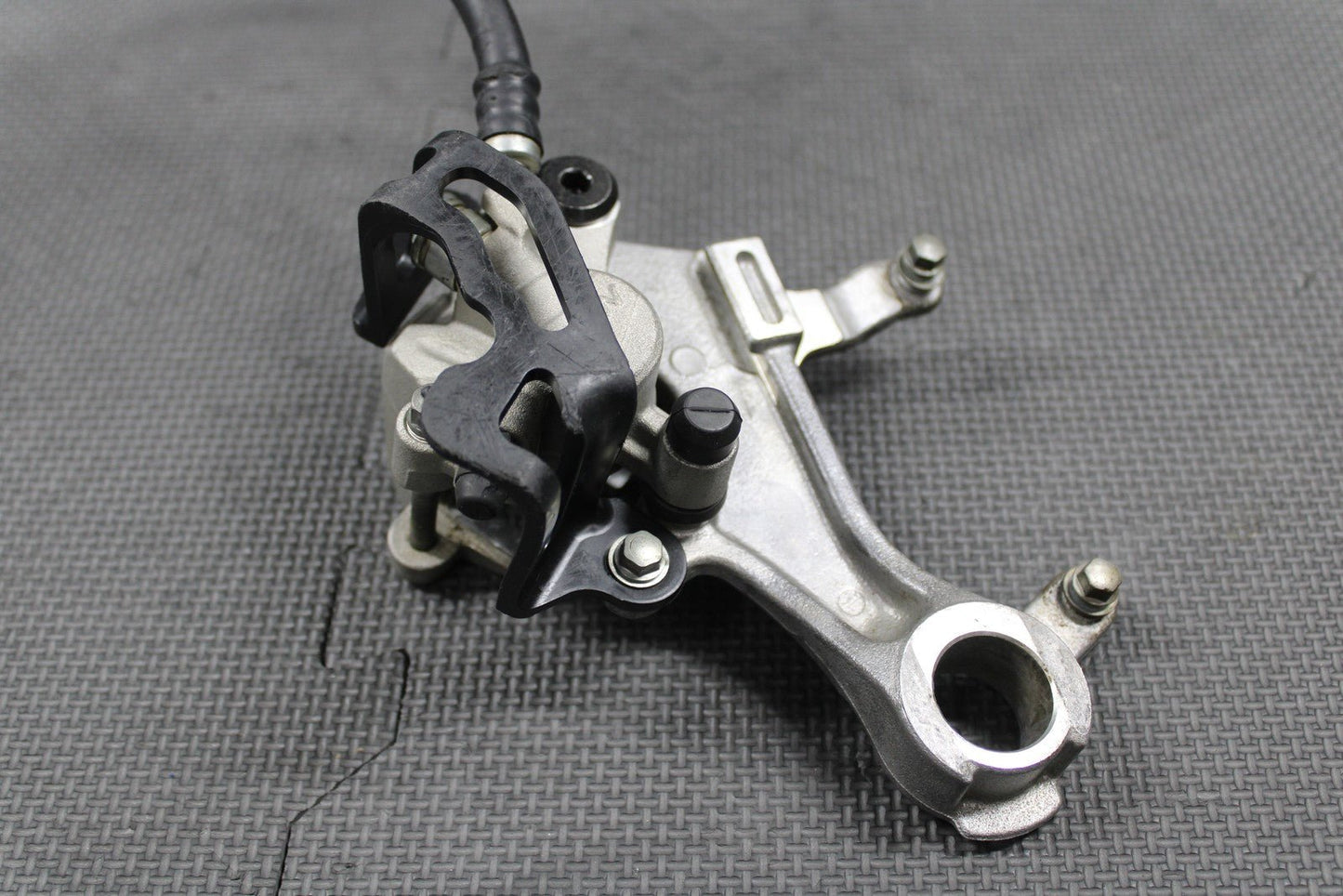 2020 SUZUKI RMZ250 OEM NISSIN REAR BACK BRAKE CALIPER MASTER CYLINDER LEVER GOOD - hggarage