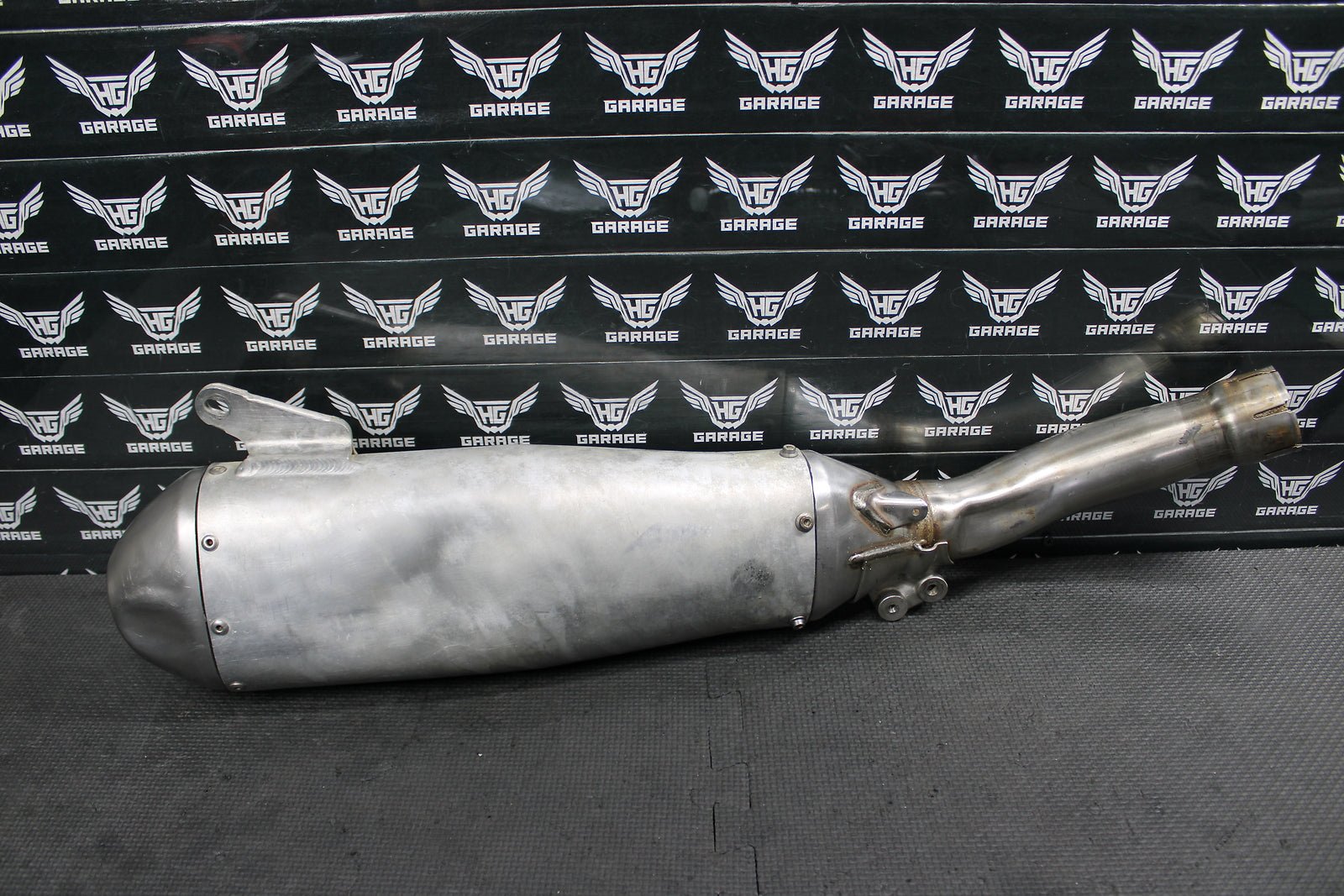 2015 YAMAHA YZ250FX OEM MUFFLER EXHAUST SILENCER SLIP ON PIPE 1SM - 14750 - 10 - 00 - hggarage