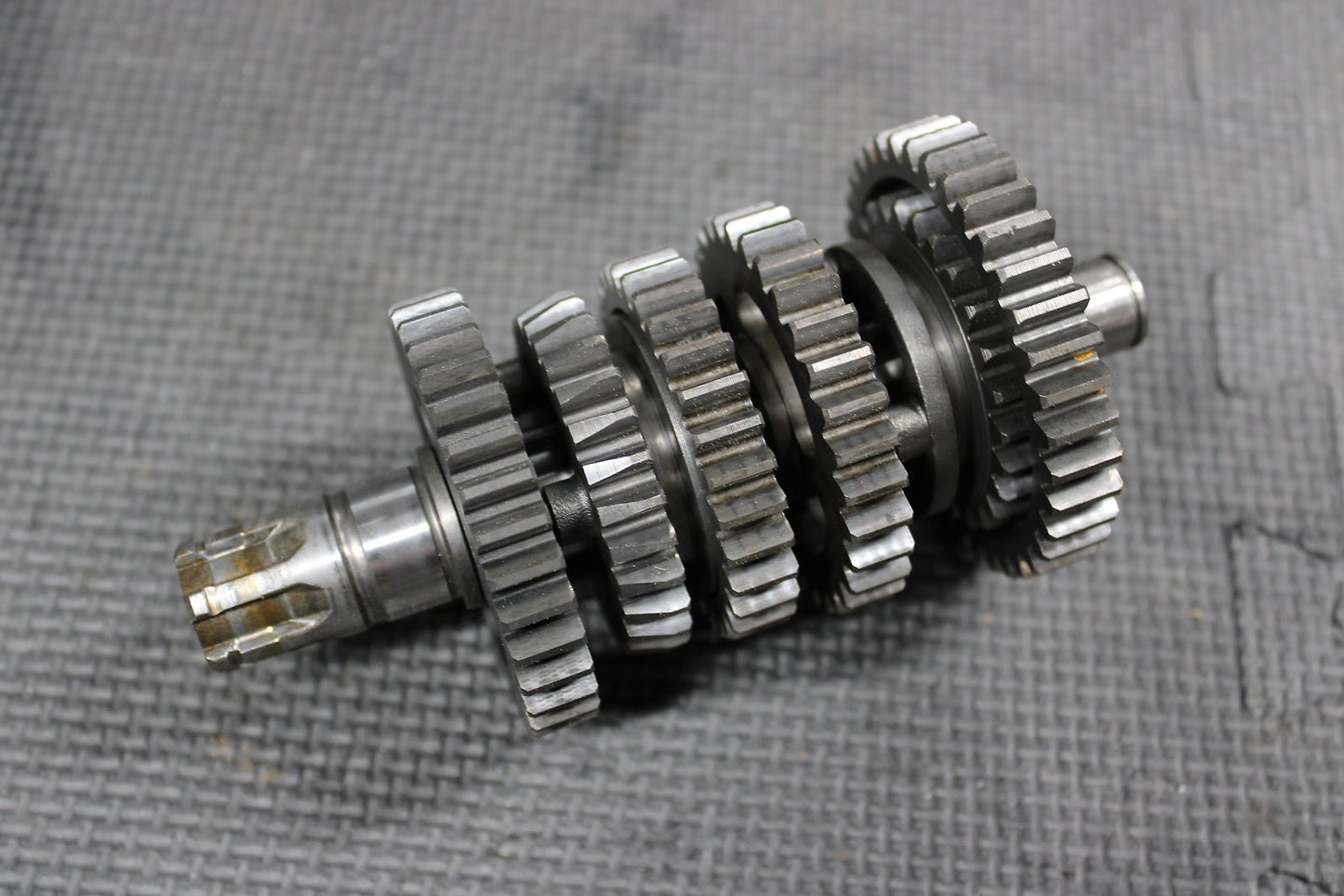 2002 KAWASAKI KX60 KX65 OEM ENGINE TRANSMISSION TRANNY ASSEMBLY GEARS - hggarage