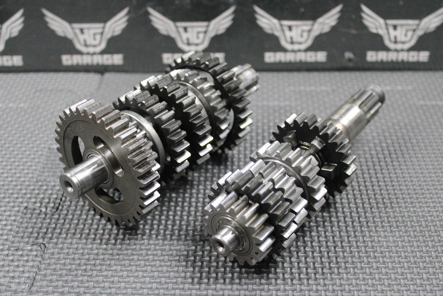 2015 KAWASAKI 05 - 21 KX85 OEM TRANSMISSION TRANNY GEARBOX GEARS SHIFT FORKS NICE! - hggarage